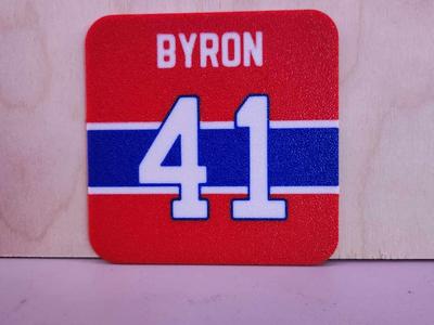 NHL Coaster - PAUL BYRON