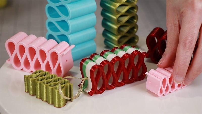 Ribbon Candy Ornament