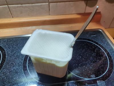 Quarkdeckel/Curd Cover with snap lid 100x85mm