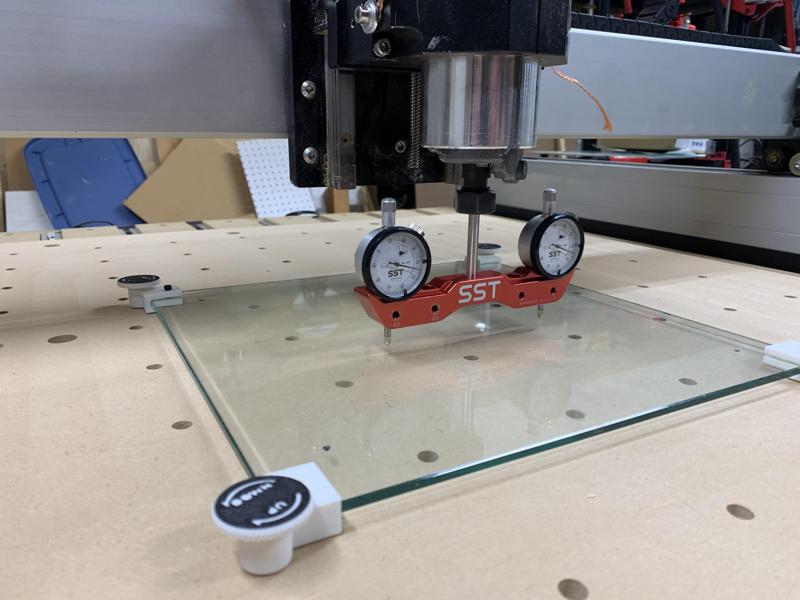 CNC Tramming - Glass Levelers