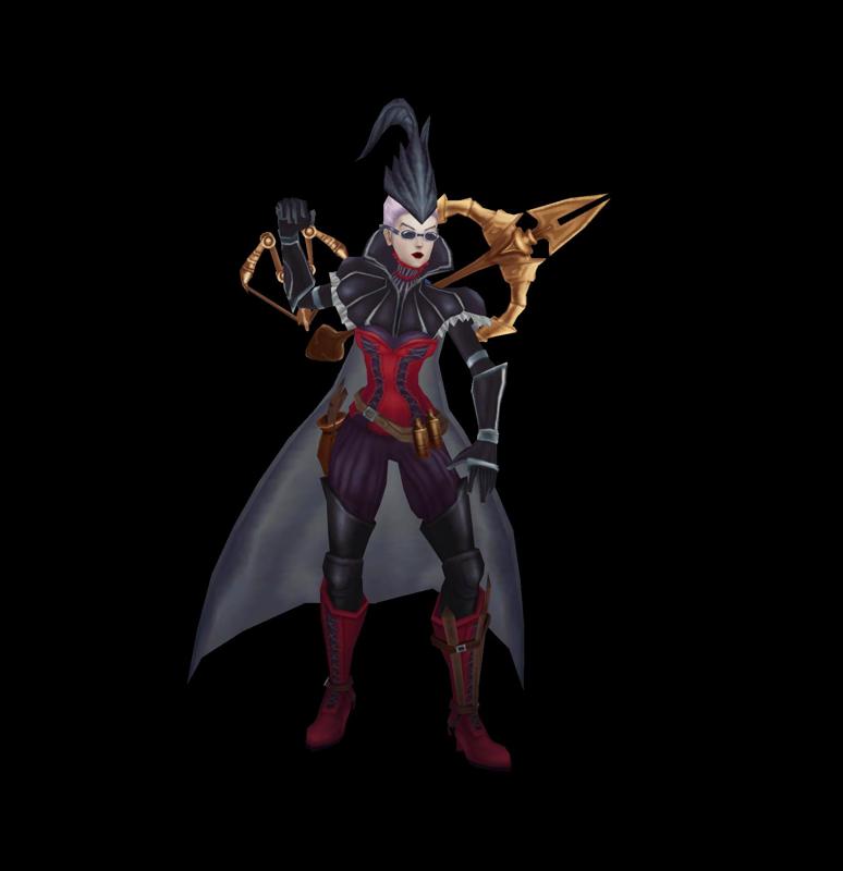 Aristocrat Vayne League of Legends 3D print model