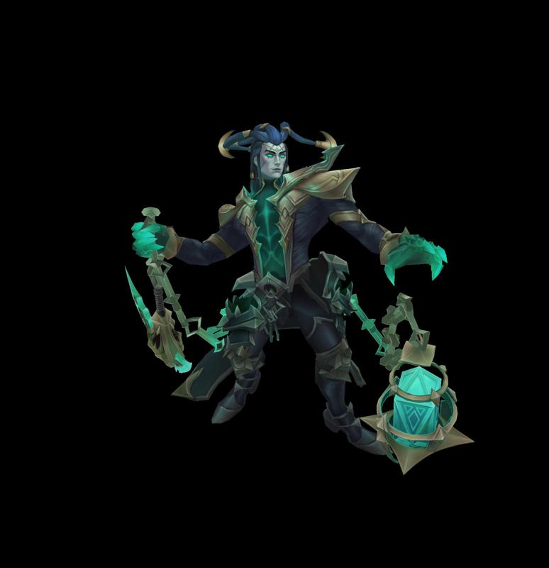 Unbound Thresh League of Legends 3D print model