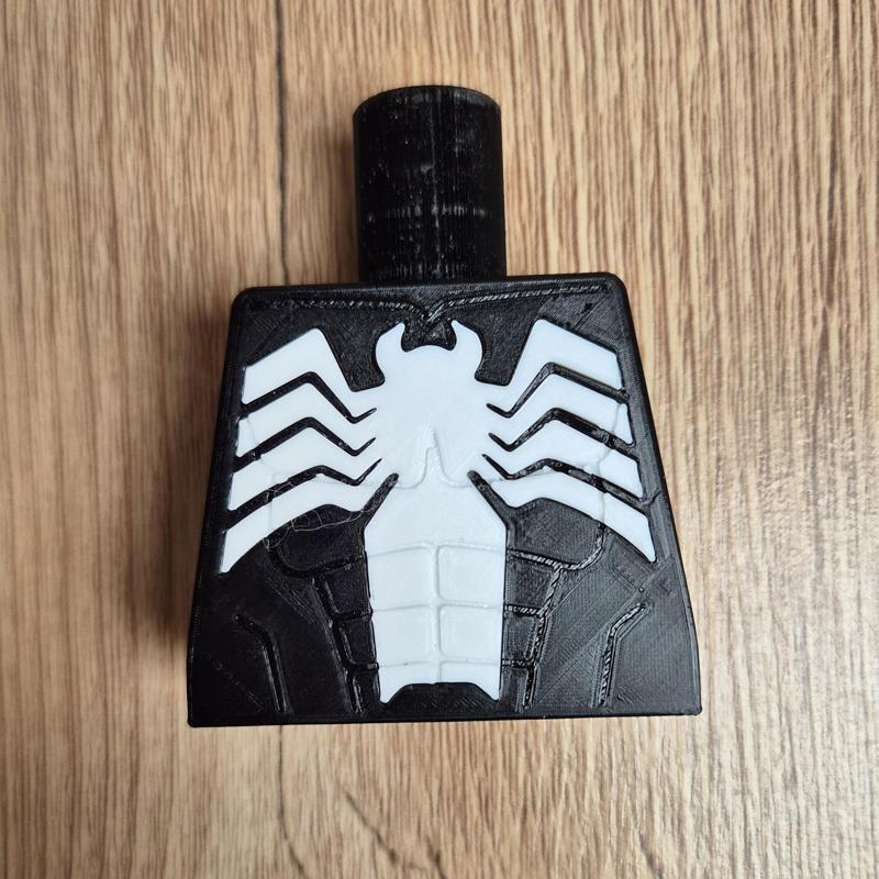Symbiote moveable figure - chest part