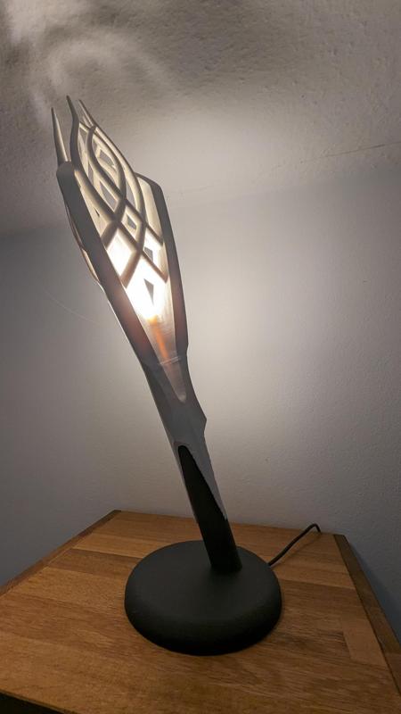 Stand (LED Lamp) for Gandalfs white staff
