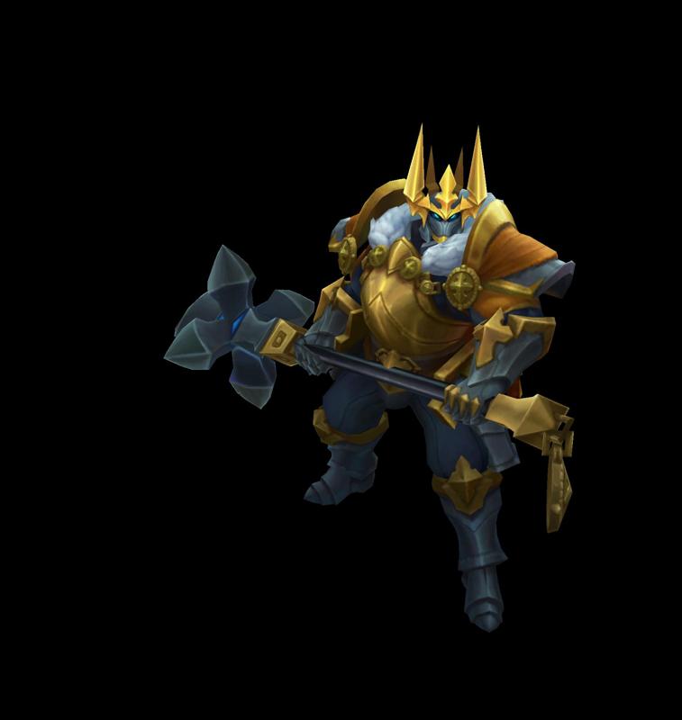 King of Clubs Mordekaiser League of Legends 3D print model