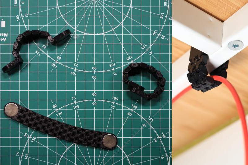 Magnetic Flexible Cable Management Arc