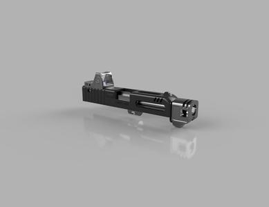 Custom barrel with compensator for Myuto's Flick 19X