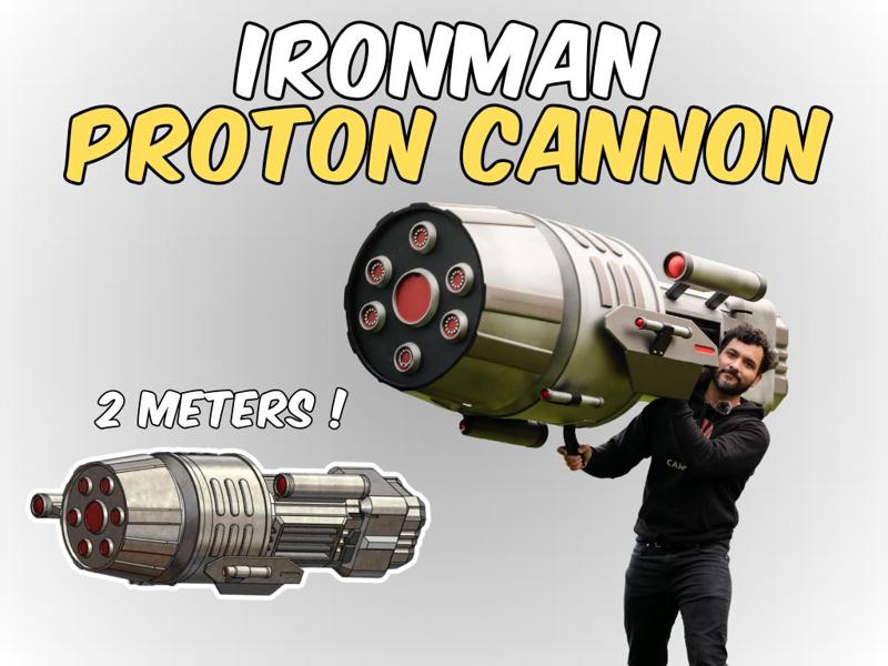 Ironman Proton Cannon
