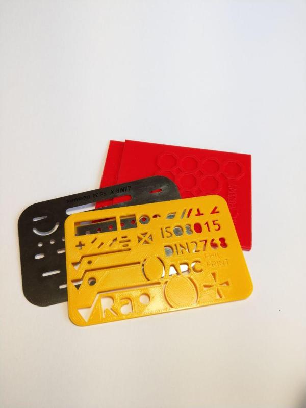 template for technical drawings and template for pneumatic assembly schema