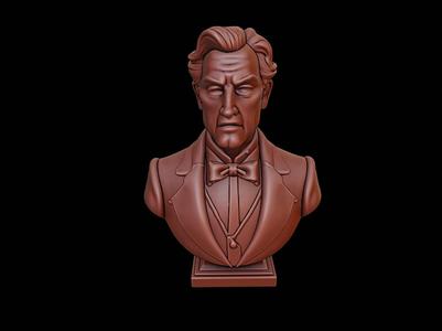 Rene-Robert Cavelier Bust