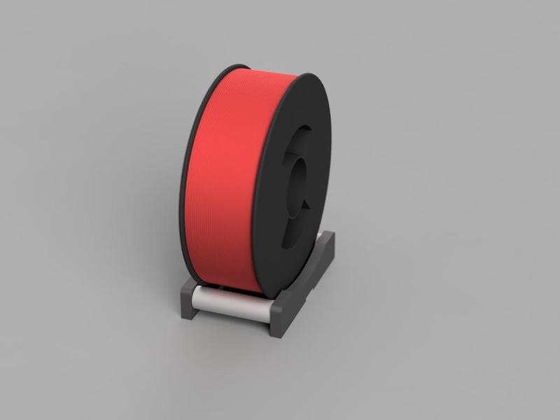 Vertical spool holder (with bearings)