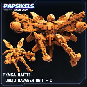 FUKIMASA BATTLE DROID RAVAGER UNIT - C