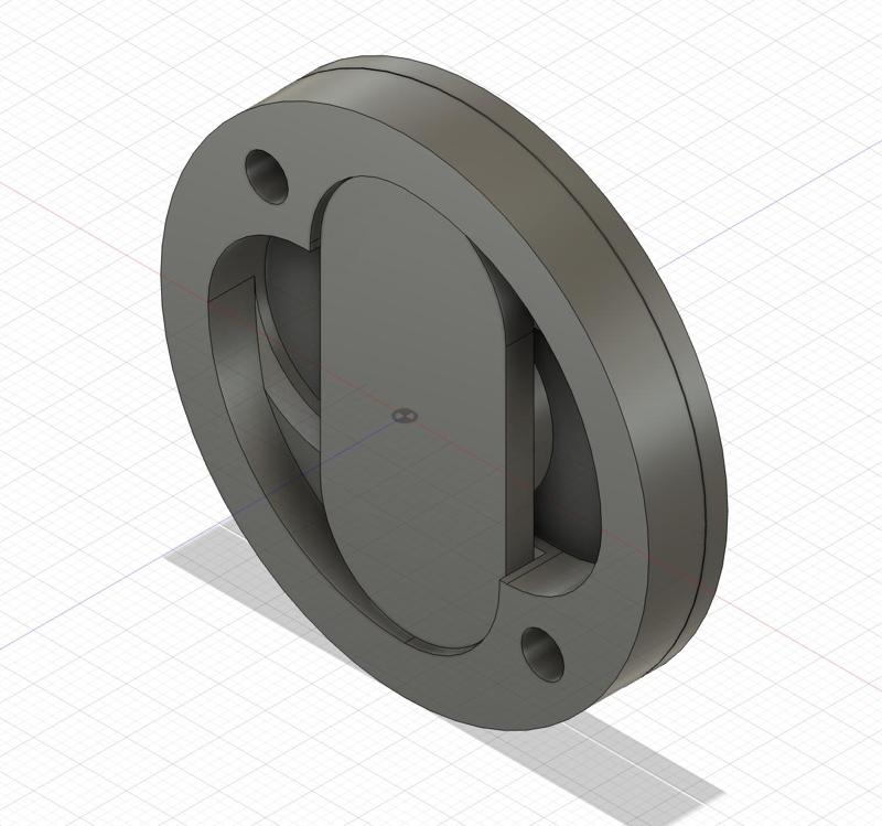 Moral support articulated hand in wood - Support morale main articulé en bois