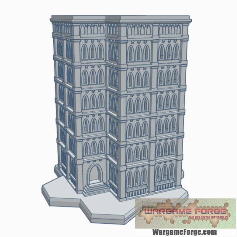 Gothic Building 73 with Hex Base GHB073