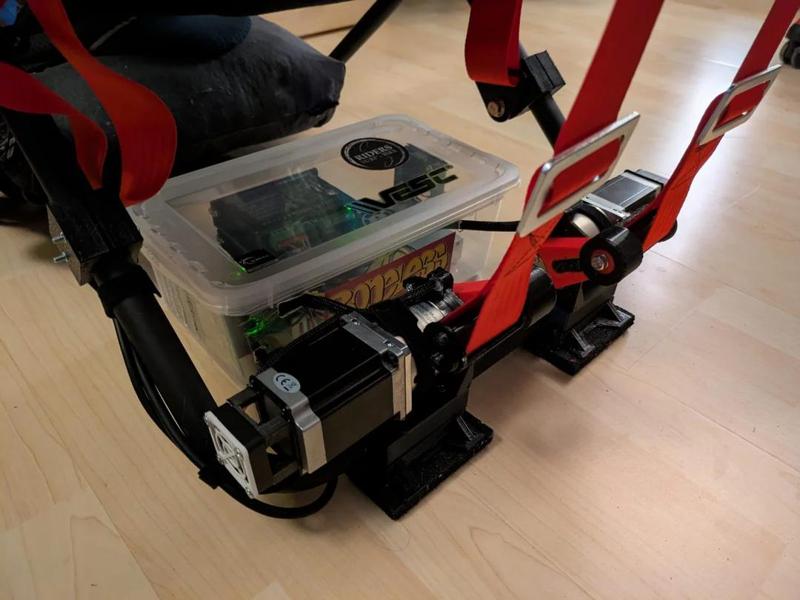 Playseat Challenge Sim Hub Seat Belt Tensioner Attachment