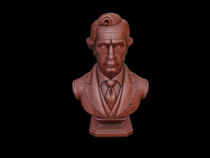 John Tyler Bust