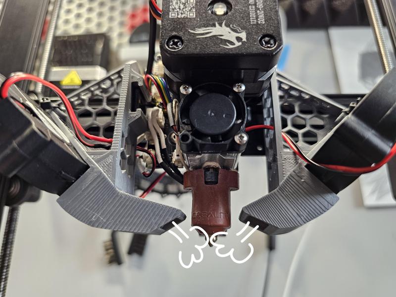 Ender 3 V3 KE Dual 5015 Fan Duct with better airflow direction