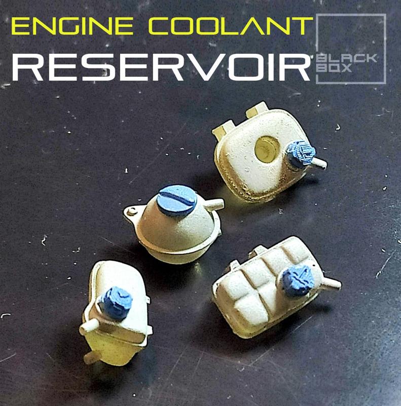ENGINE COOLANT RESERVOIR SET 3 TYPES 1-24TH