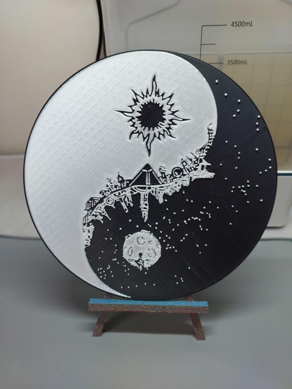 Sun & Moon over City Yin Yang