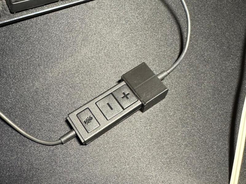 Logi Headset Call Button Block Off