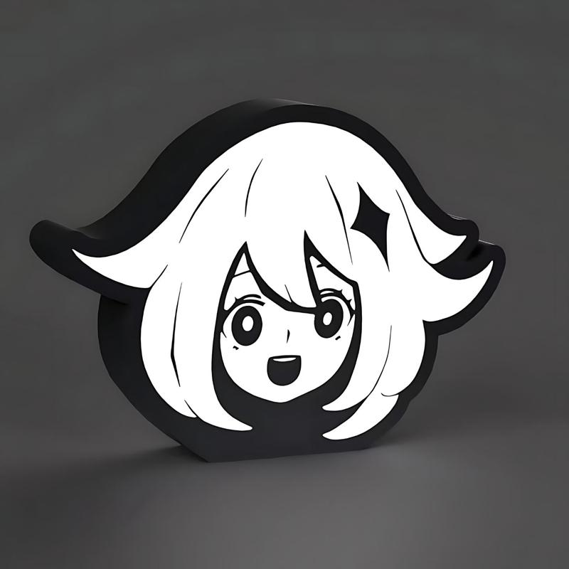 Genshin Impact Peimon Lightbox LED Lamp原神派蒙灯箱台灯