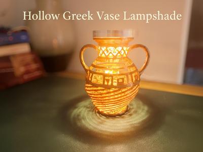 Hollow Greek Vase lampshade