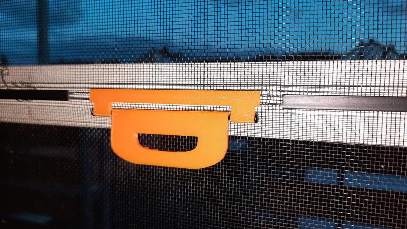 Türgriff Fliegengitter - Flyscreen handle - Clip-In