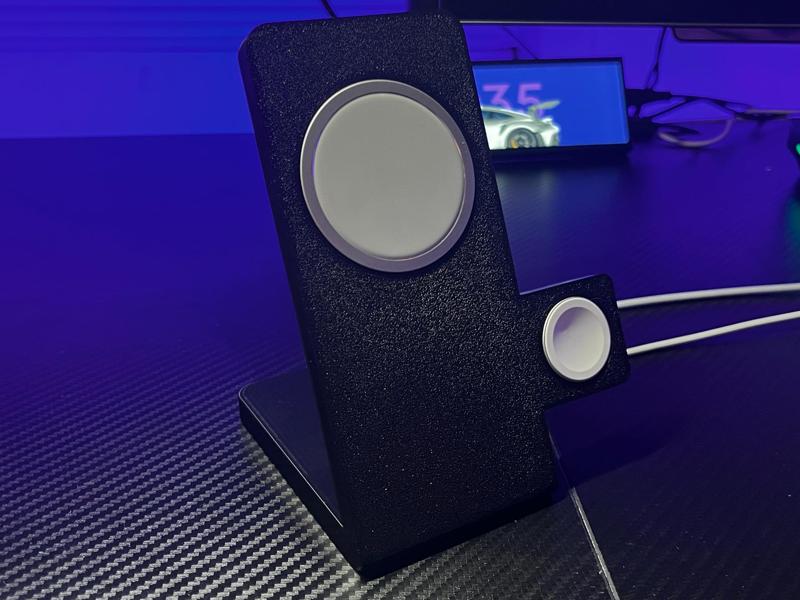 Magsafe phone and watch stand