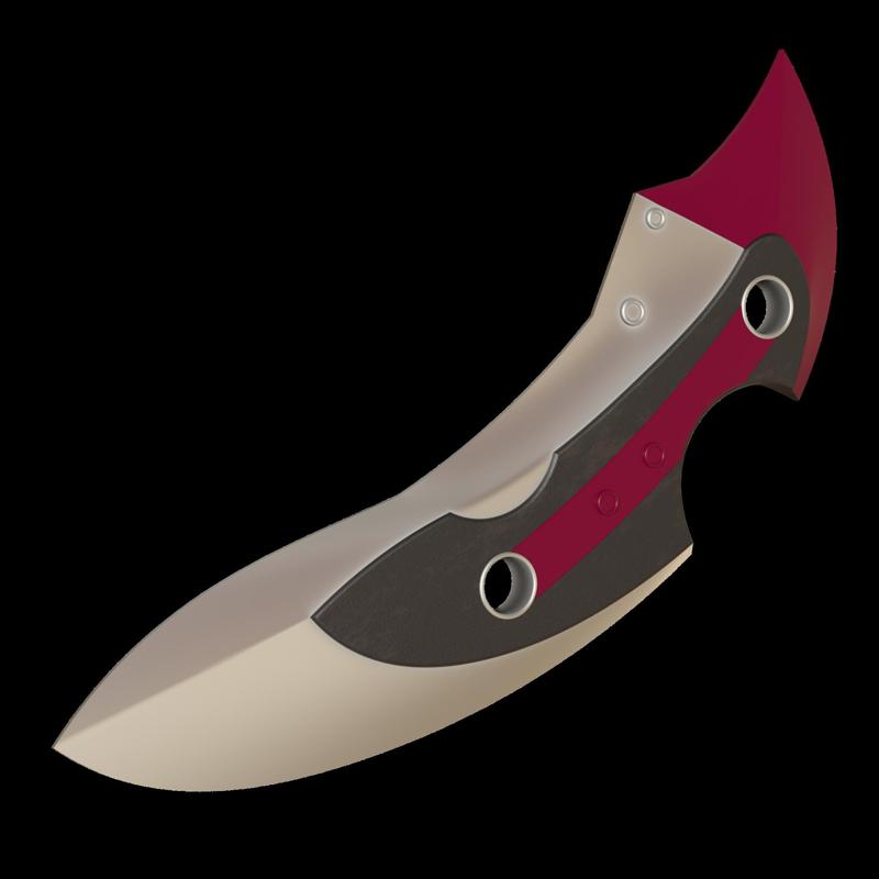 Jane Doe throwing boot knife blade - ZZZ Zenseless Zone Zero cosplay