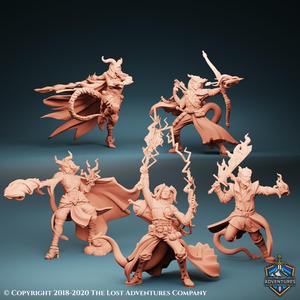 Tieflings Adventuring (Set of 5)