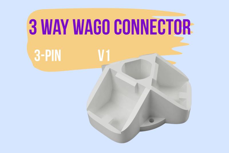 3 Way Wago Connector - 3-Pin