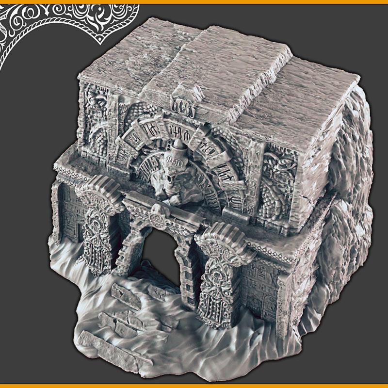 Desert Tomb [Support-free]