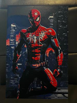 Spiderman City hueforge