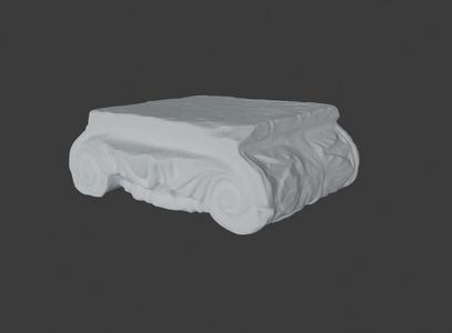 Roman Marble Display Table