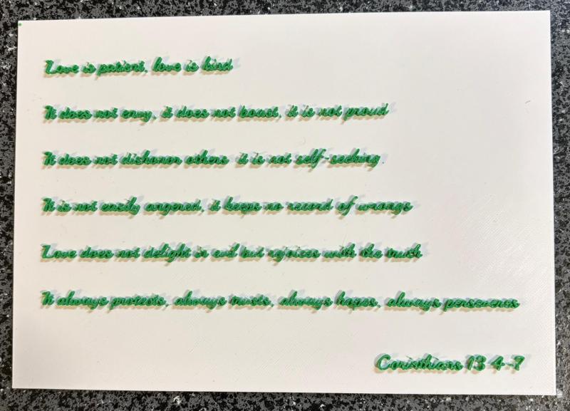 Corinthians 13:4-7
