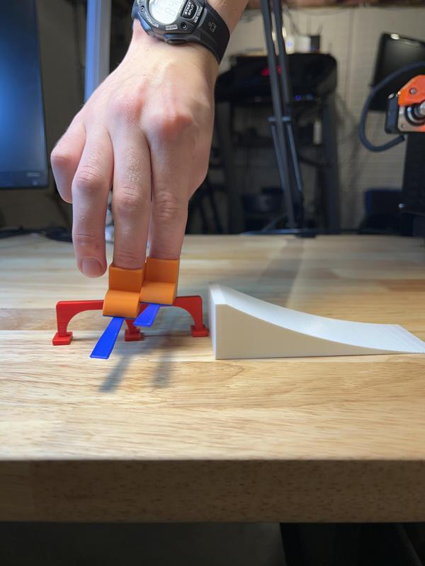 Finger Skis with features