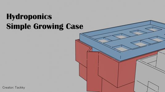 Hydroponics Simple Growing Case