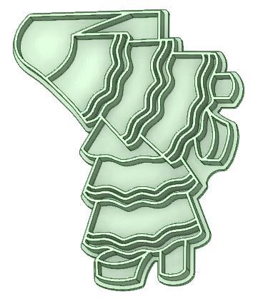 Cookie cutter disco dances