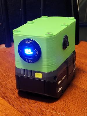 Ryobi Battery USB Power Bank (3-Piece Version)