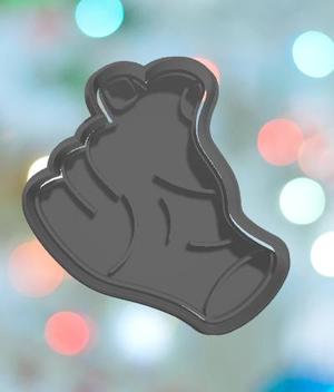 Wednesday Thing Cookie Cutter
