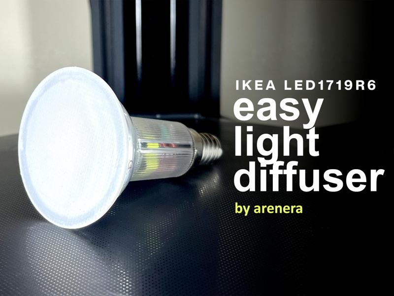 Easy light diffuser