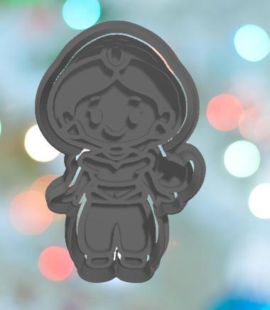 Princess Jasmin Cookie Cutter