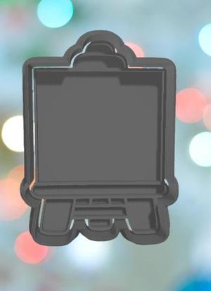 Artist Easel Cookie Cutter