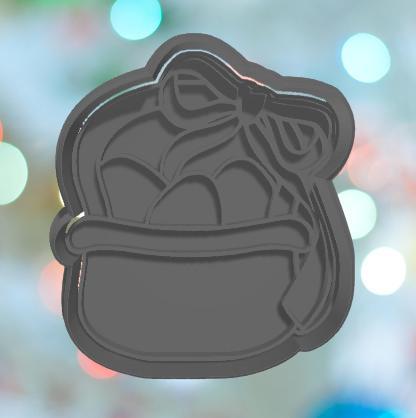 Easter Coquette Basket Cookie Cutter