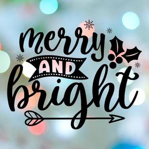 Christmas Stamp Merry  And Cookie Cutter