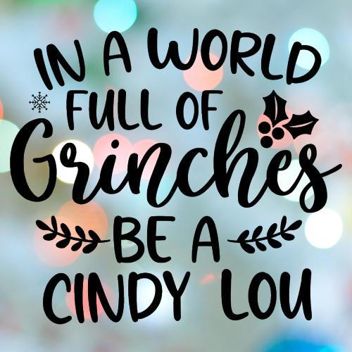 Christmas Stamp In A World Full Of Grinches  Cookie Cutter