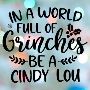 Christmas Stamp In A World Full Of Grinches  Cookie Cutter