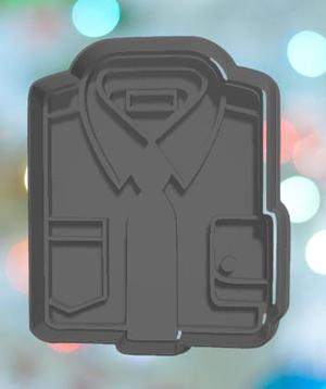 Fathers Day Shirt Cookie Cutter