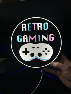 Retro Gaming Lightbox
