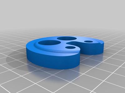 Bathroom Mixer Faucet Mounting Plate - Placa de montaje para grifo de baño